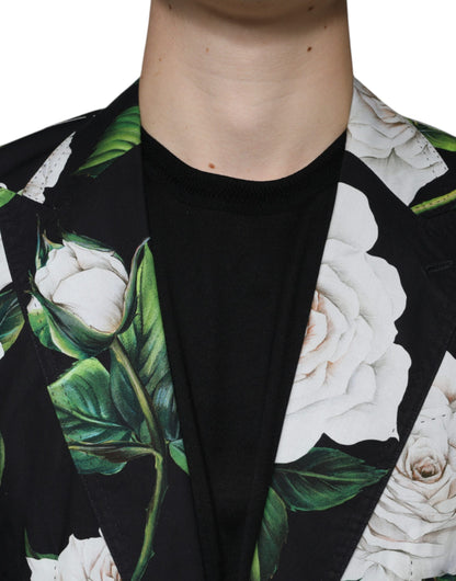 Traje formal de 2 piezas para hombre Dolce & Gabbana de algodón Black Rose