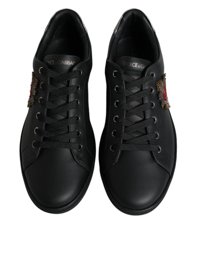 Zapatillas Dolce & Gabbana Negras London Sacred Heart para Hombre
