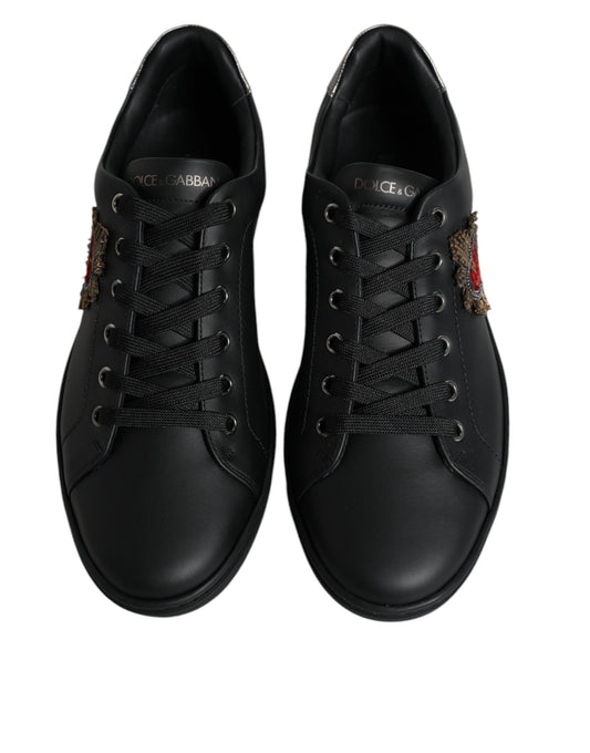 Zapatillas Dolce & Gabbana Negras London Sacred Heart para Hombre