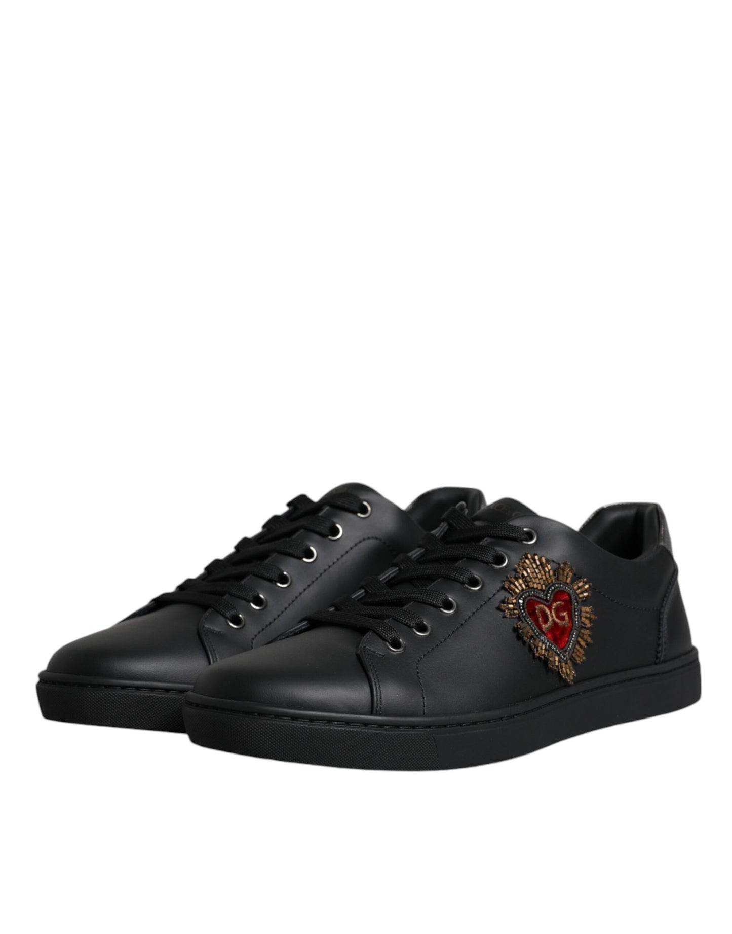 Zapatillas Dolce & Gabbana Negras London Sacred Heart para Hombre
