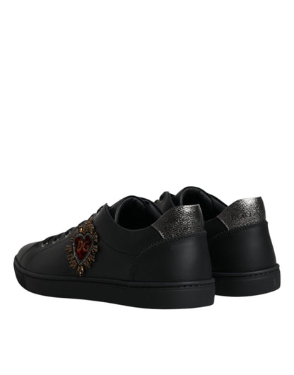 Zapatillas Dolce & Gabbana Negras London Sacred Heart para Hombre