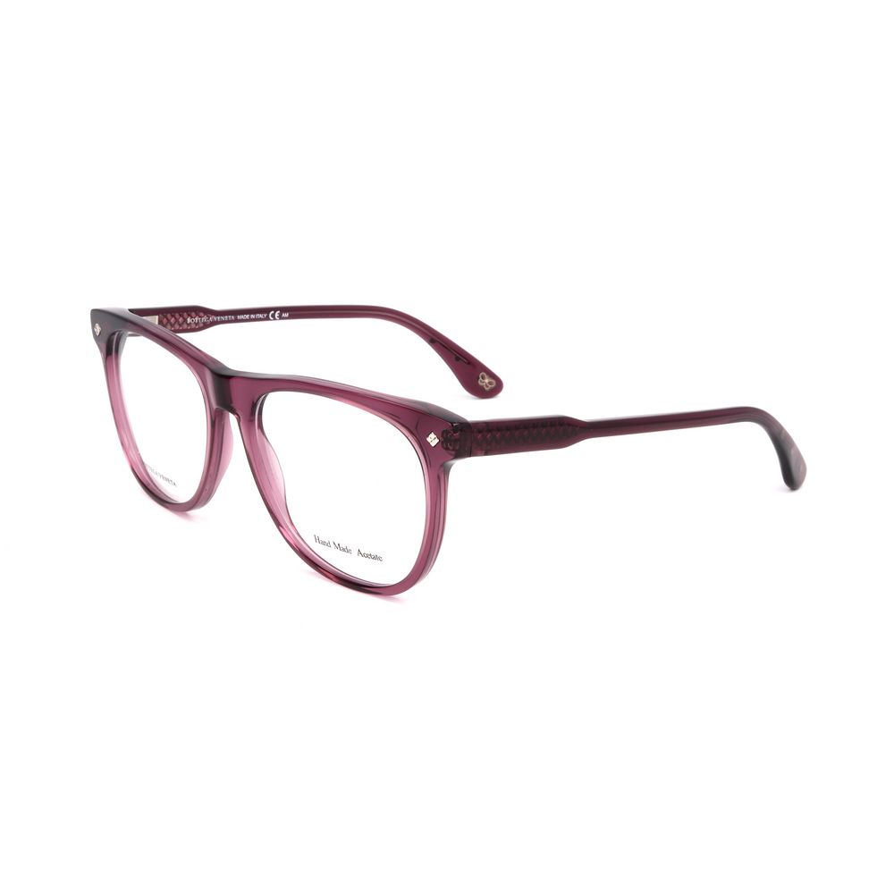 Gafas (montura) de acetato morado Bottega Veneta