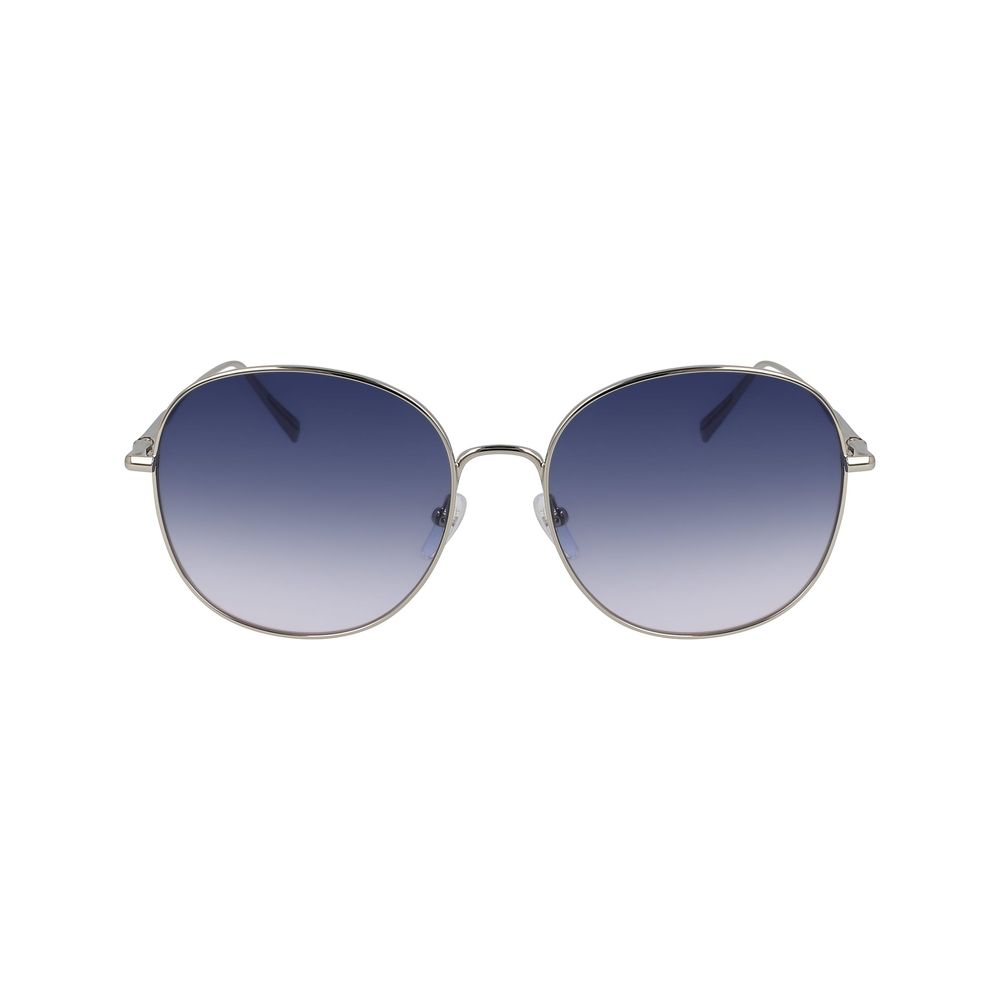 Gafas de sol Longchamp de metal dorado