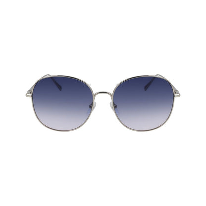 Gafas de sol Longchamp de metal dorado