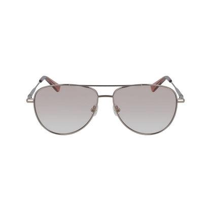 Gafas (montura) de metal color cobre Longchamp