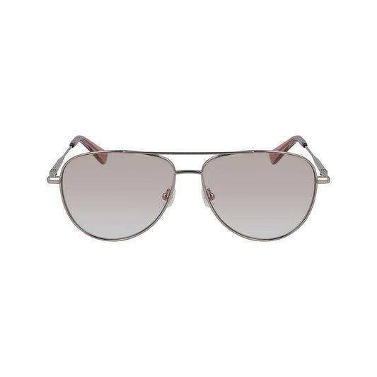 Gafas (montura) de metal color cobre Longchamp