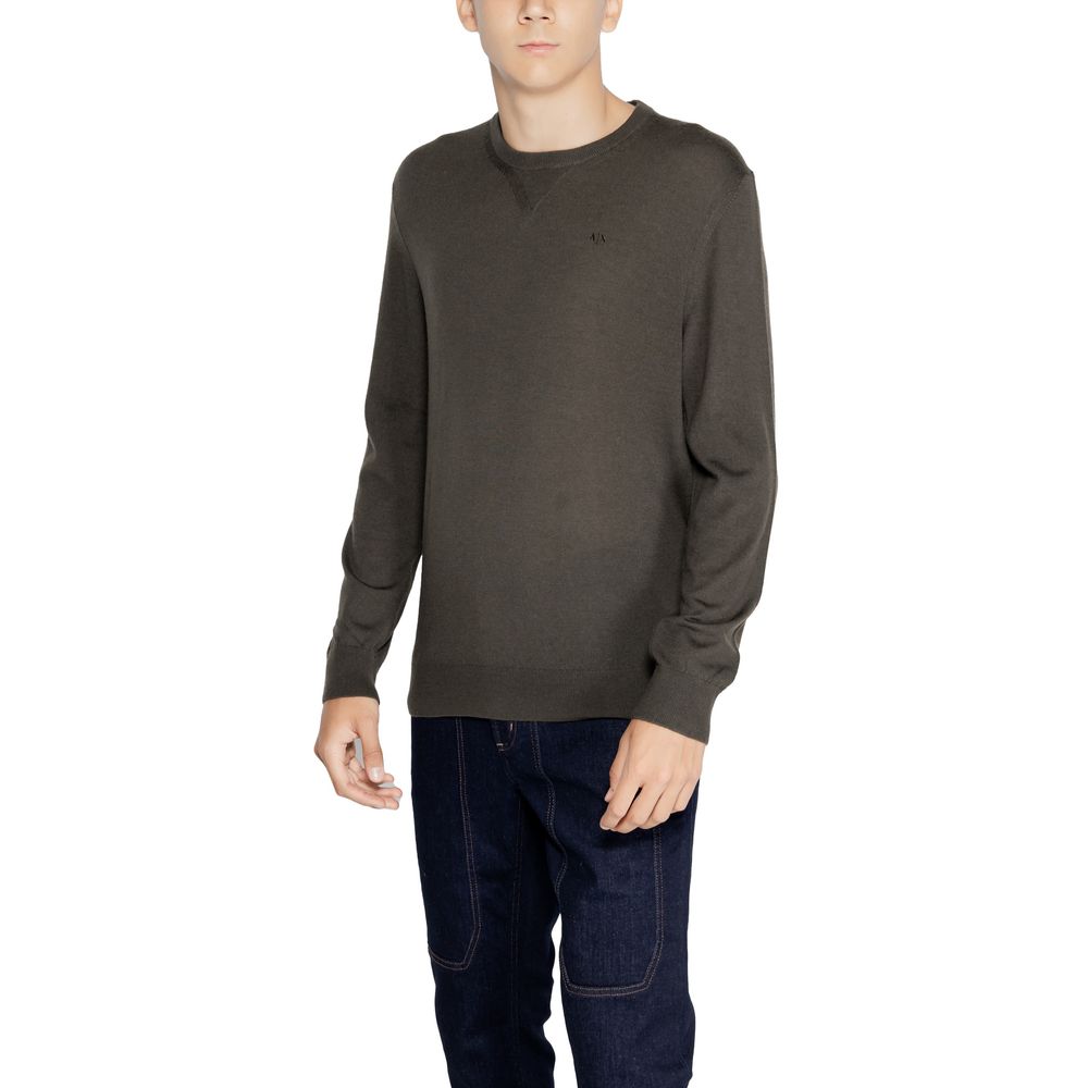 Sudadera Armani Exchange de lana verde