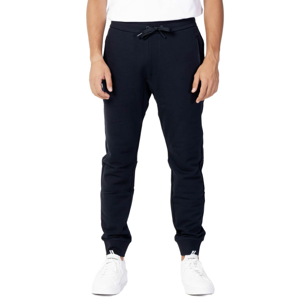 Pantalones deportivos Armani Exchange de algodón azul (pantalones de entrenamiento)