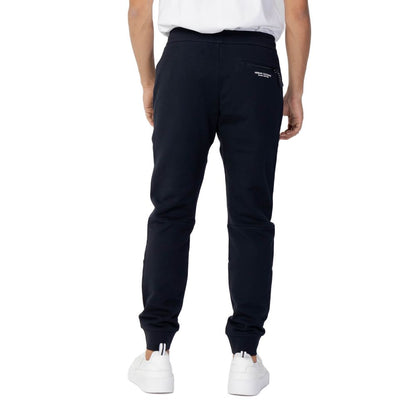 Pantalones deportivos Armani Exchange de algodón azul (pantalones de entrenamiento)