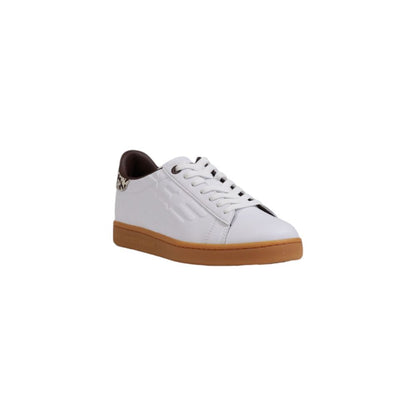Zapatillas bajas de piel beige EA7 Emporio Armani