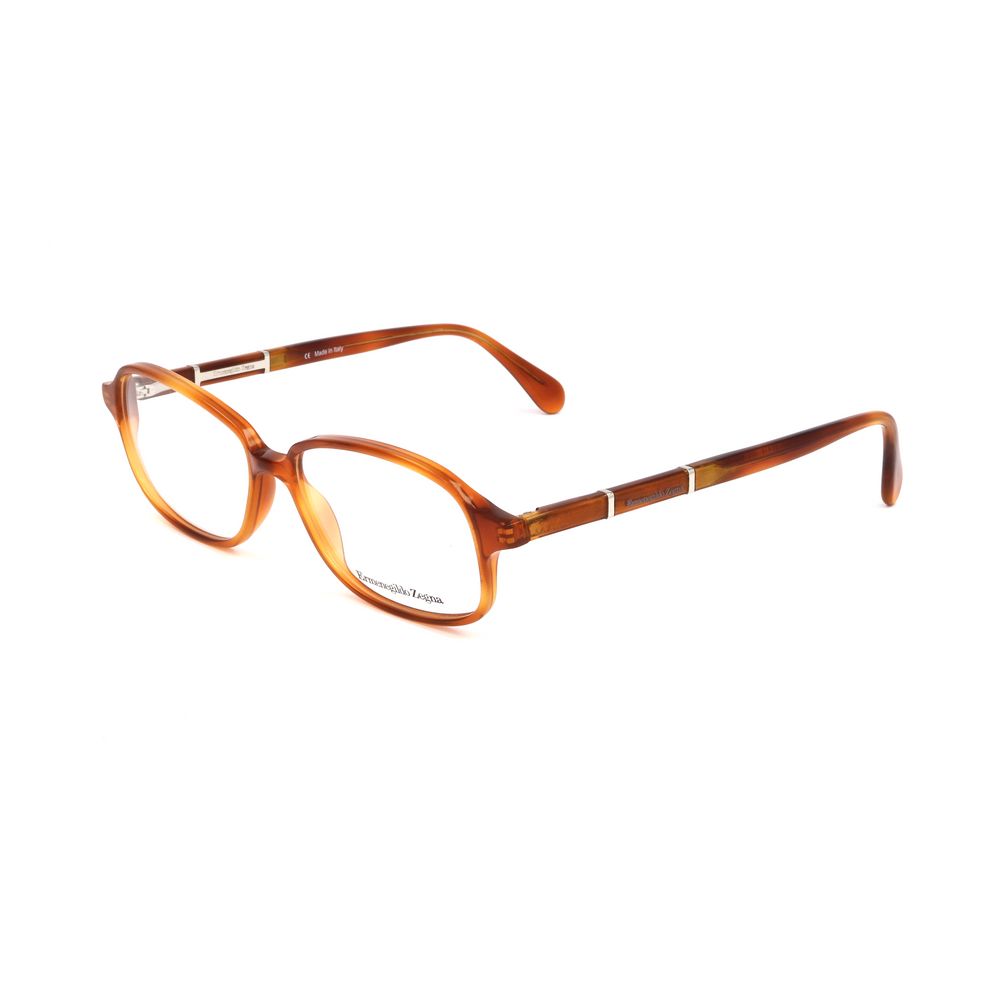 Gafas (montura) de plástico marrón Ermenegildo Zegna