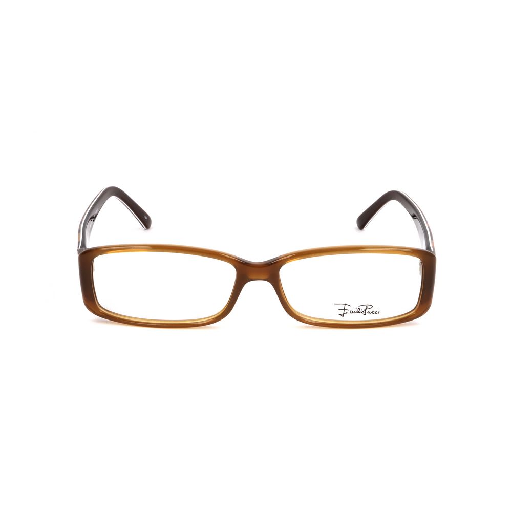 Gafas de plástico marrón Emilio Pucci (Monturas)