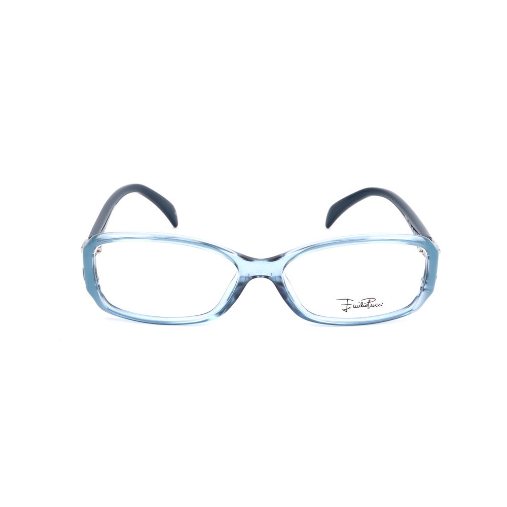 Gafas (montura) de plástico azul Emilio Pucci