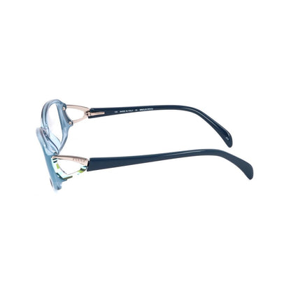 Gafas (montura) de plástico azul Emilio Pucci