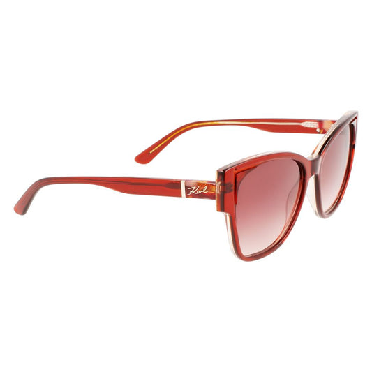 Gafas de sol de acetato naranjas Karl Lagerfeld