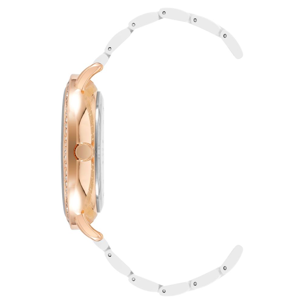 Reloj de pulsera Juicy Couture de metal blanco