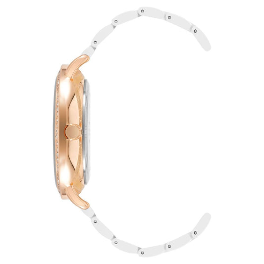 Reloj de pulsera Juicy Couture de metal blanco