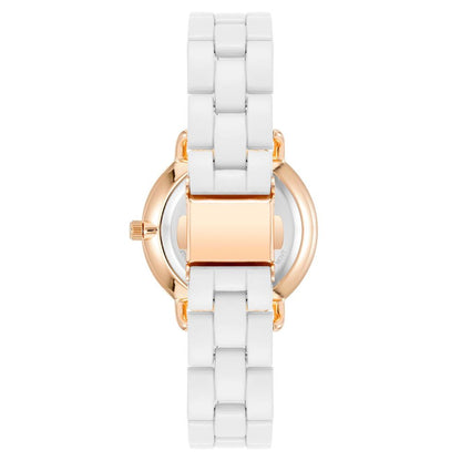 Reloj de pulsera Juicy Couture de metal blanco