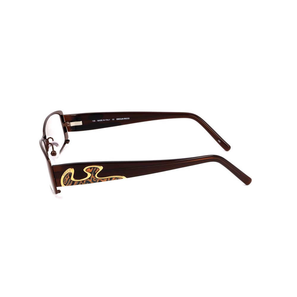 Gafas (montura) bicolor de metal Emilio Pucci