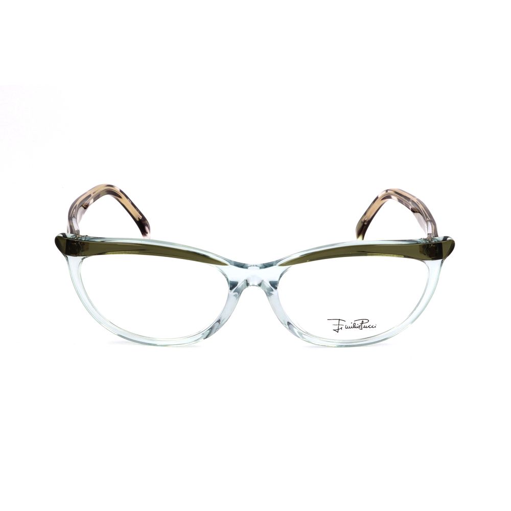 Gafas de plástico verdes Emilio Pucci (monturas)