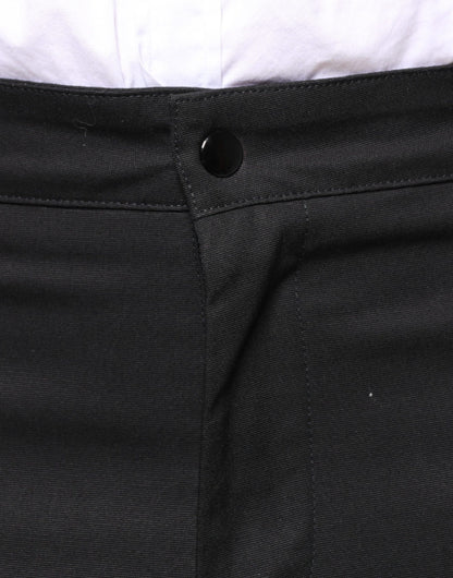 Pantalones Pitillo de Algodón a Rayas Multicolor de Dolce & Gabbana
