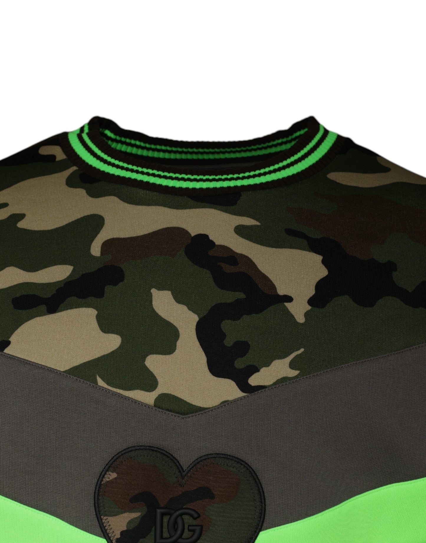 Sudadera suéter camuflaje multicolor Dolce & Gabbana
