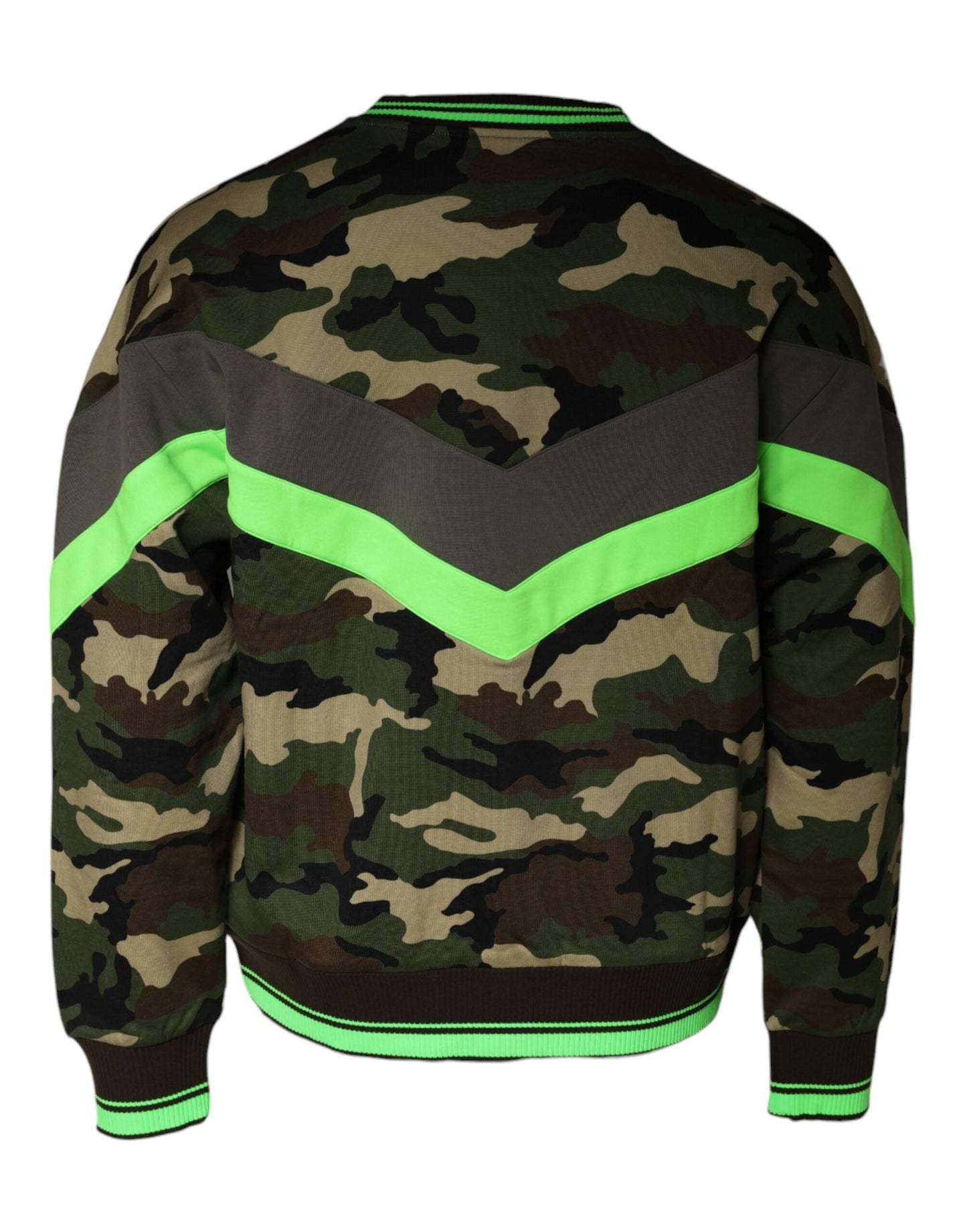 Sudadera suéter camuflaje multicolor Dolce & Gabbana