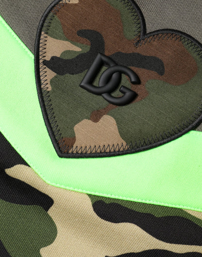 Sudadera suéter camuflaje multicolor Dolce & Gabbana
