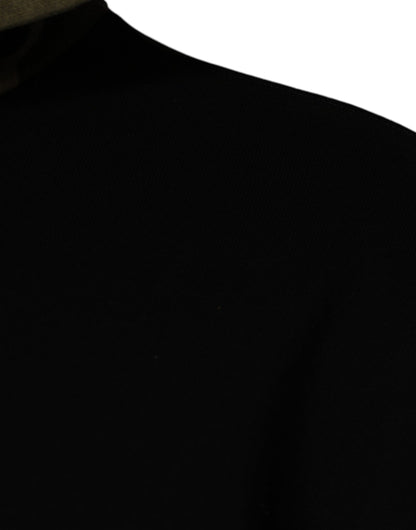 Sudadera con capucha negra de camuflaje de Dolce & Gabbana