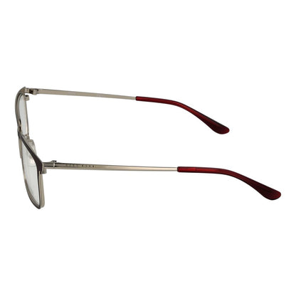 Gafas (montura) Hugo Boss burdeos de acero inoxidable
