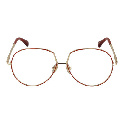 Gafas de metal naranja Max Mara (montura)