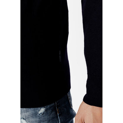 Sudadera de Lana Azul Armani Exchange