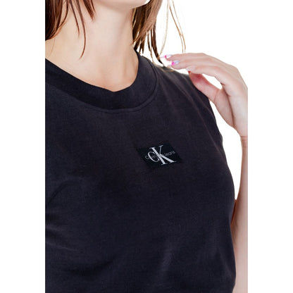Calvin Klein Jeans Camiseta de algodón negra