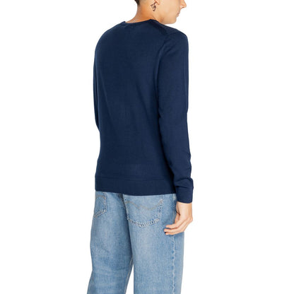 Sudadera de lana reciclada azul Calvin Klein