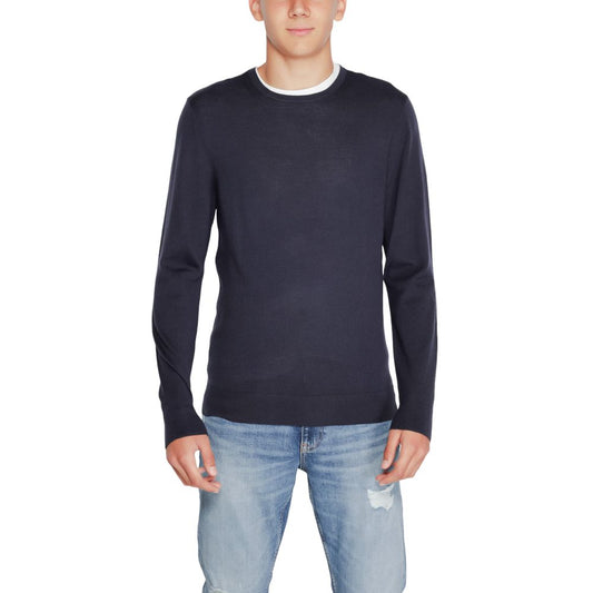 Sudadera Calvin Klein azul de lana reciclada