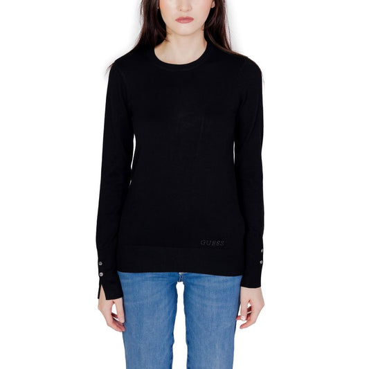 Sudadera Guess de algodón negro