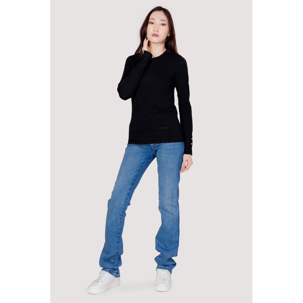 Sudadera Guess de algodón negro