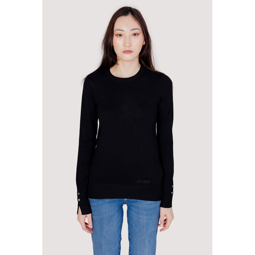 Sudadera Guess de algodón negro