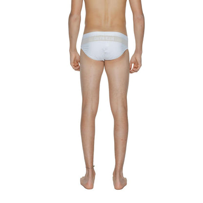 Calvin Klein Bañador Slip Blanco de Poliamida