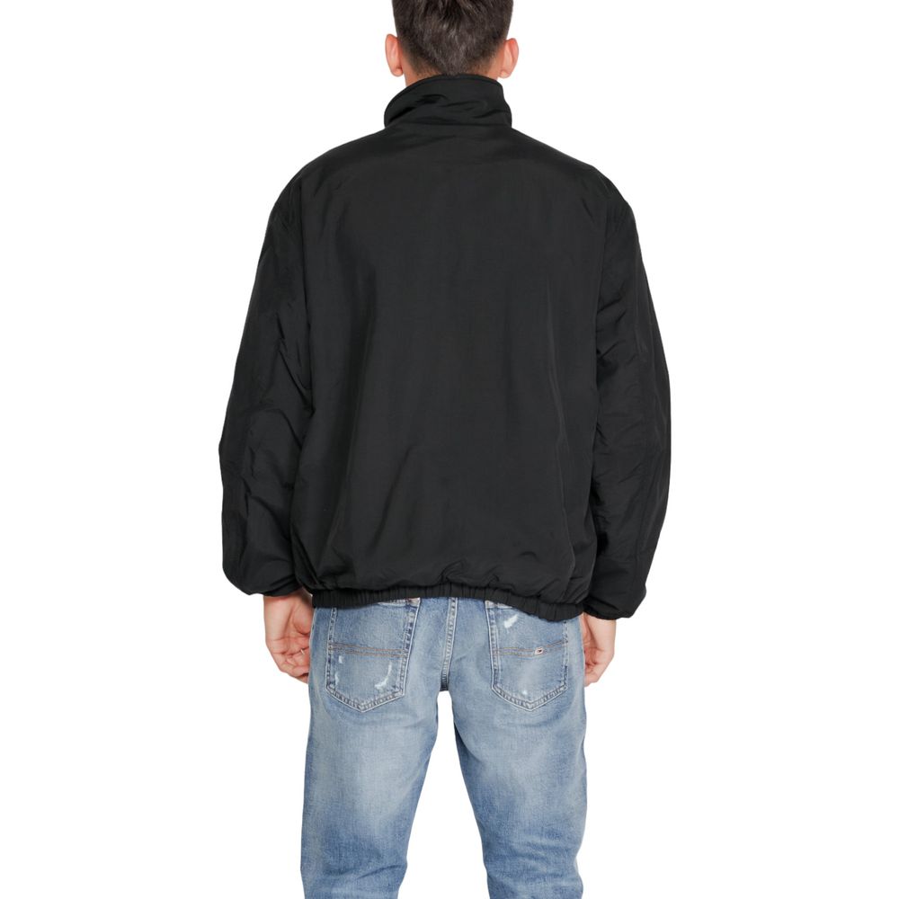 Chaqueta Tommy Hilfiger de concha de poliéster reciclado negra