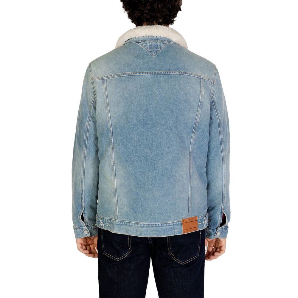 Chaqueta de jean Tommy Hilfiger de algodón azul claro
