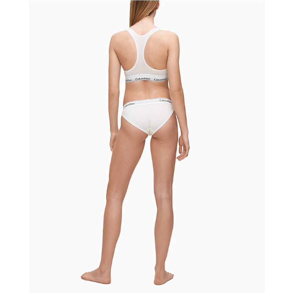 Calvin Klein Underwear Braguita de algodón blanca