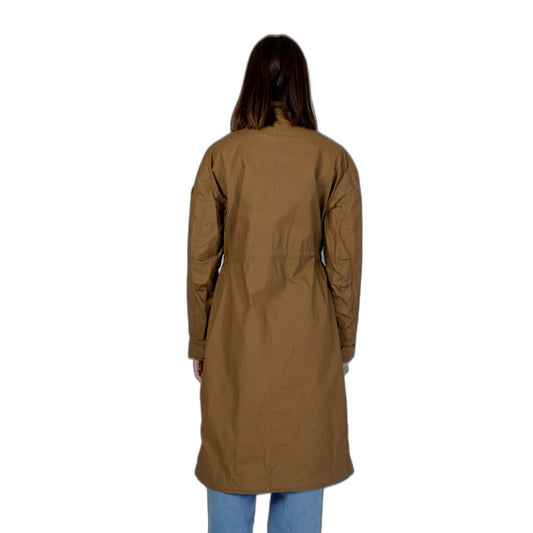 Parka Bicolor de Algodón Blauer