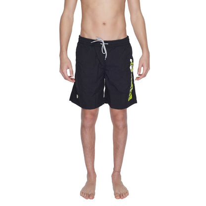 Pantalón corto de baño Blauer de poliamida negra