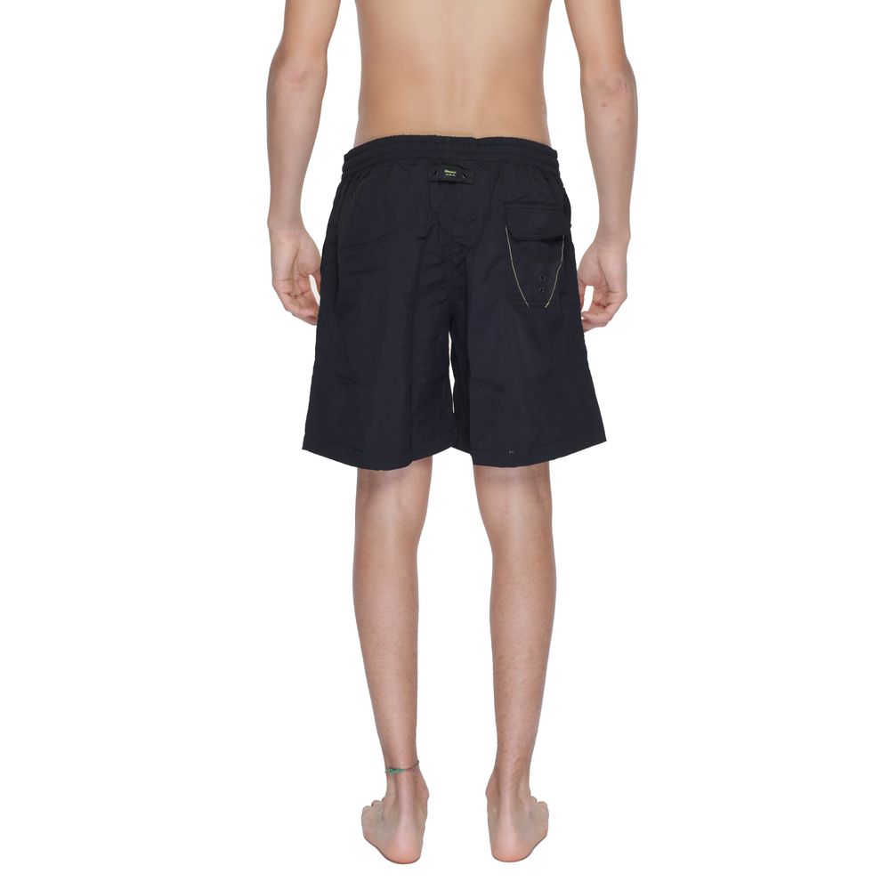 Pantalón corto de baño Blauer de poliamida negra