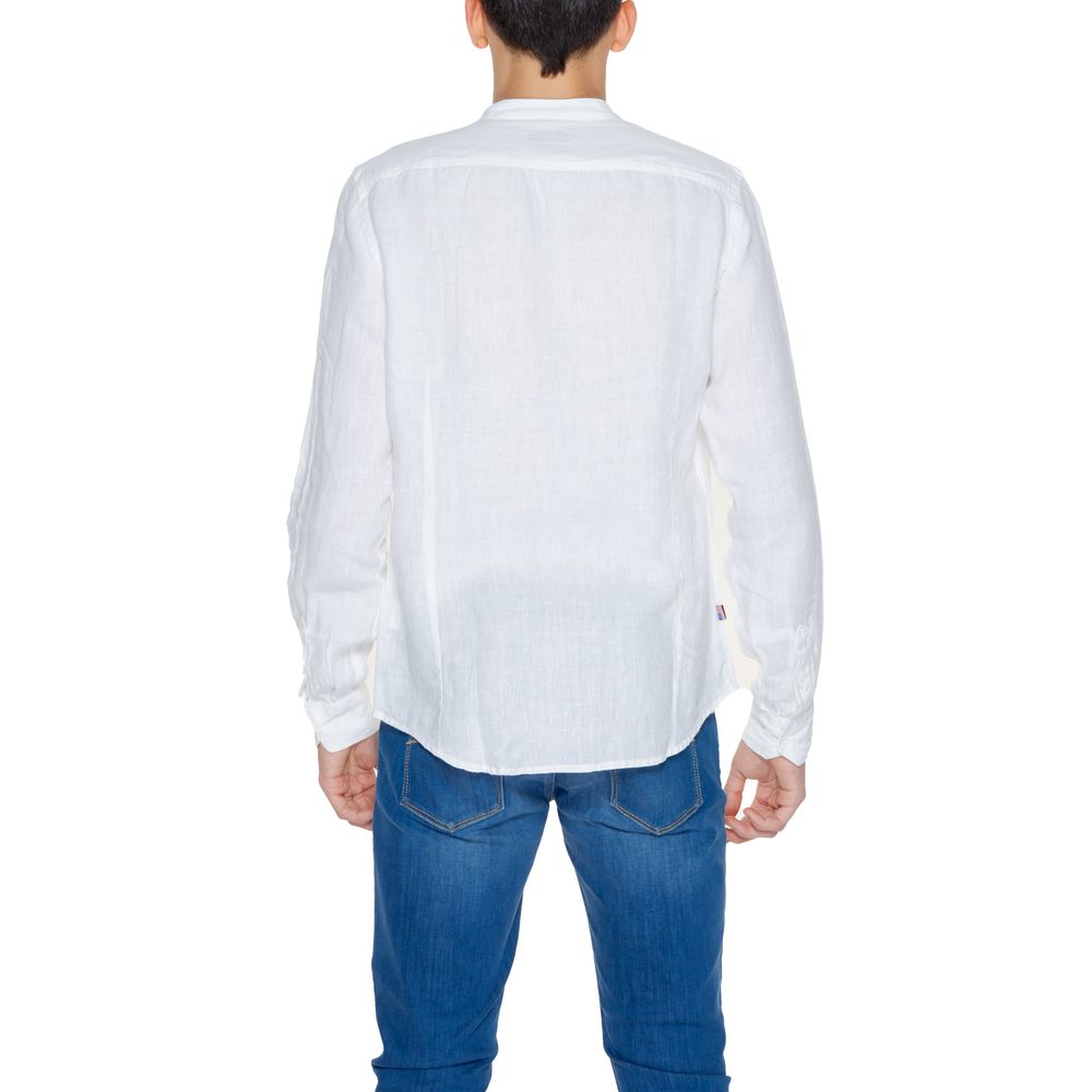 Camisa de lino blanco Blauer