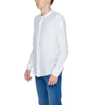Camisa de lino blanco Blauer