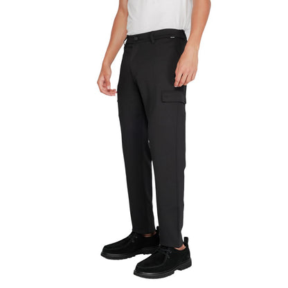 Pantalón deportivo Calvin Klein de poliéster reciclado negro