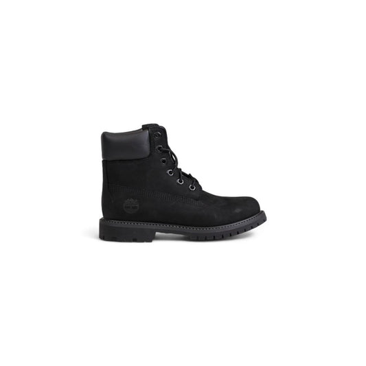 Botas Timberland Negras con Cordones de Cuero Reciclado