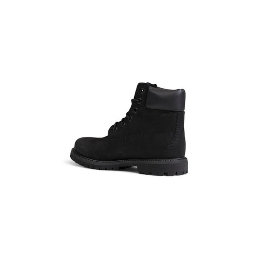 Botas Timberland Negras con Cordones de Cuero Reciclado